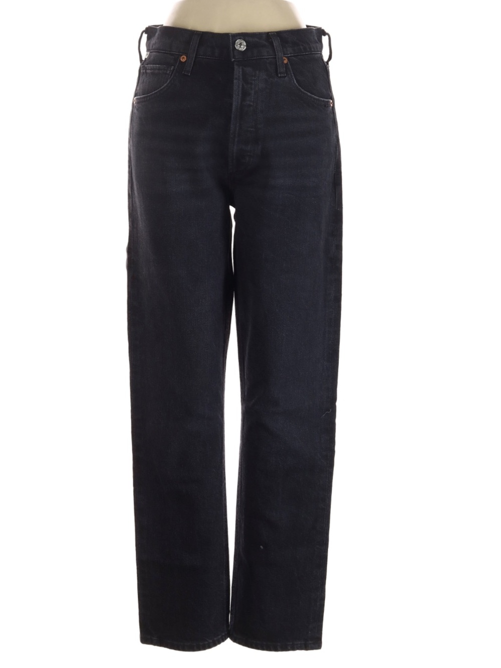 Citizens of Humanity Charlotte High Rise Straight Leg Jeans Dark Wash 25 - Picture 1 of 4
